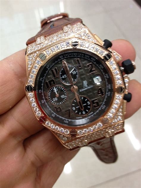 replica audemars piguet with diamonds|audemars piguet first copy.